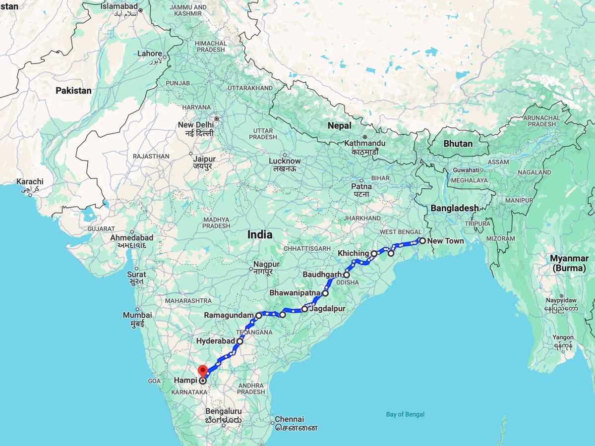 Road Trip (Part 1): From&nbsp;Kolkata…